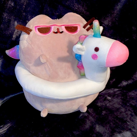 Other - PUSHEEN with Unicorn Float Plush